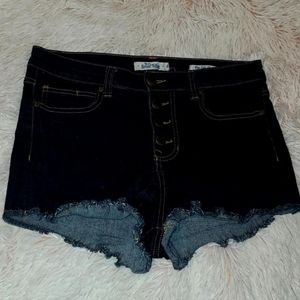 Wild Blue Denim Shorts